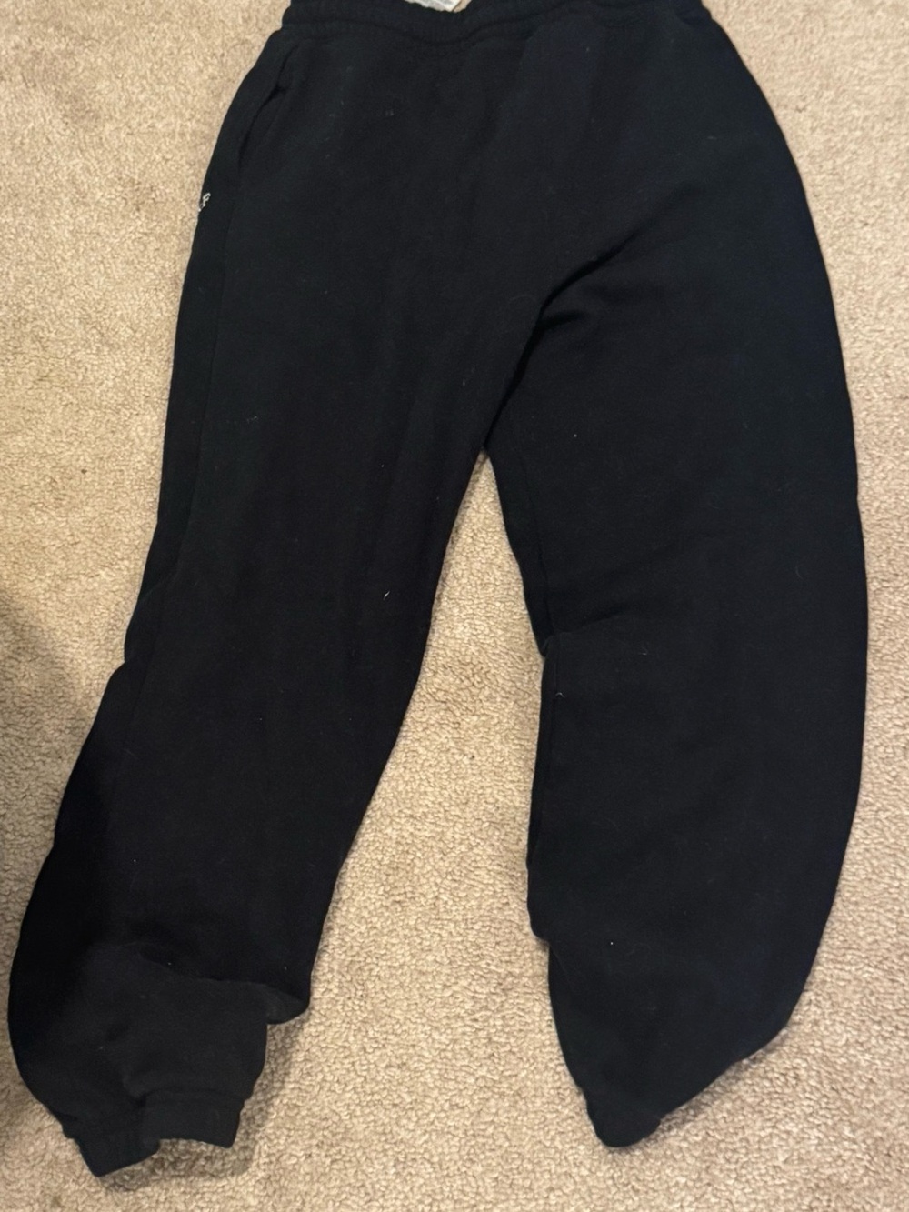 abercrombie kids Black Fleece Joggers